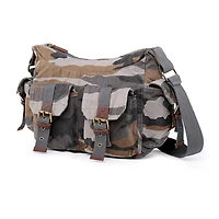 TSD Brand Camo Messenger Bag