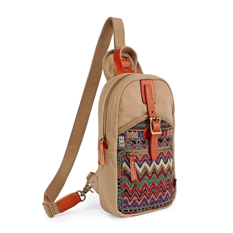 TSD Brand Four Season Sling Bag Unisex Adult Adjustable Straps Backpack