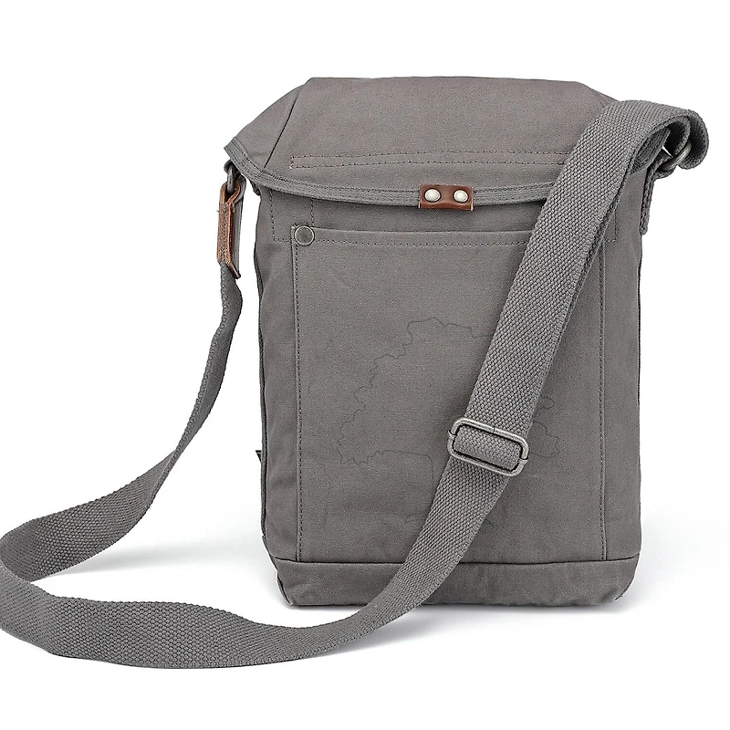 TSD Brand Forest Flap Crossbody Messenger Bag