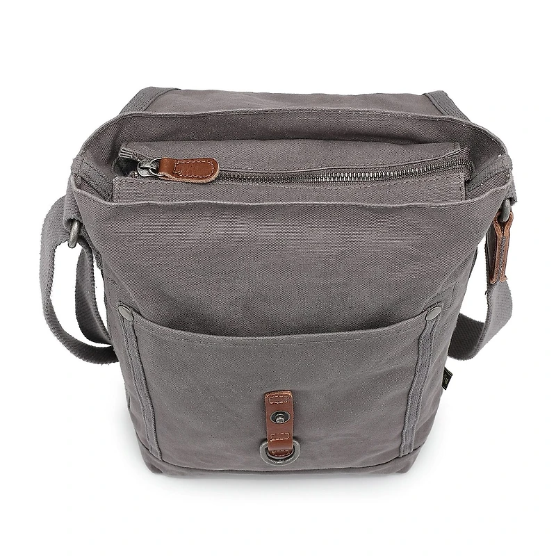 TSD Brand Forest Flap Crossbody Messenger Bag