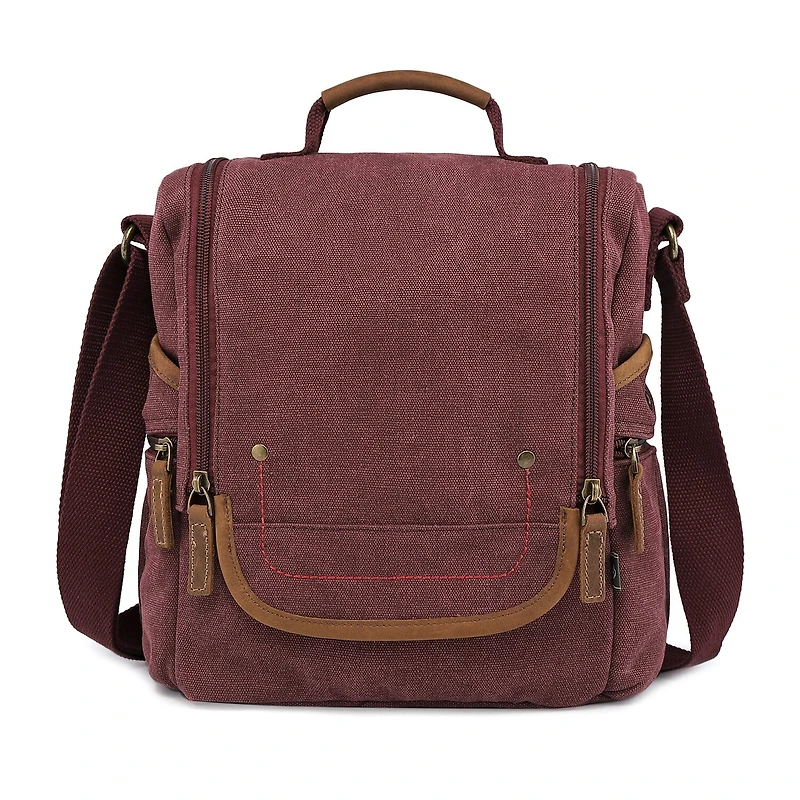 TSD Brand Atona Traveler Crossbody Messenger Bag