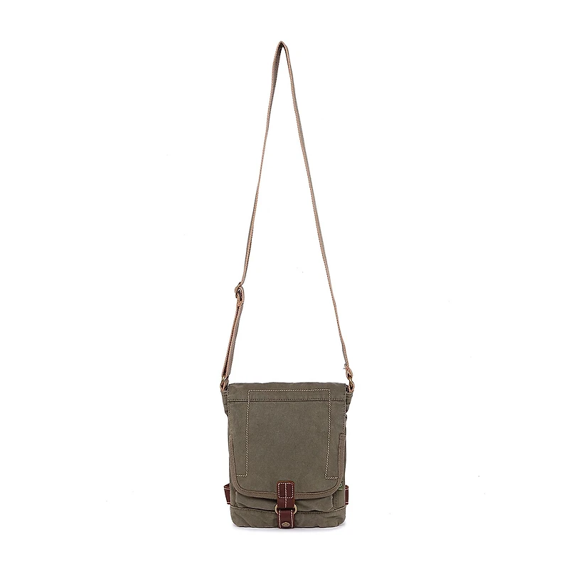 TSD Brand Atona Classic Flap Crossover Messenger Bag