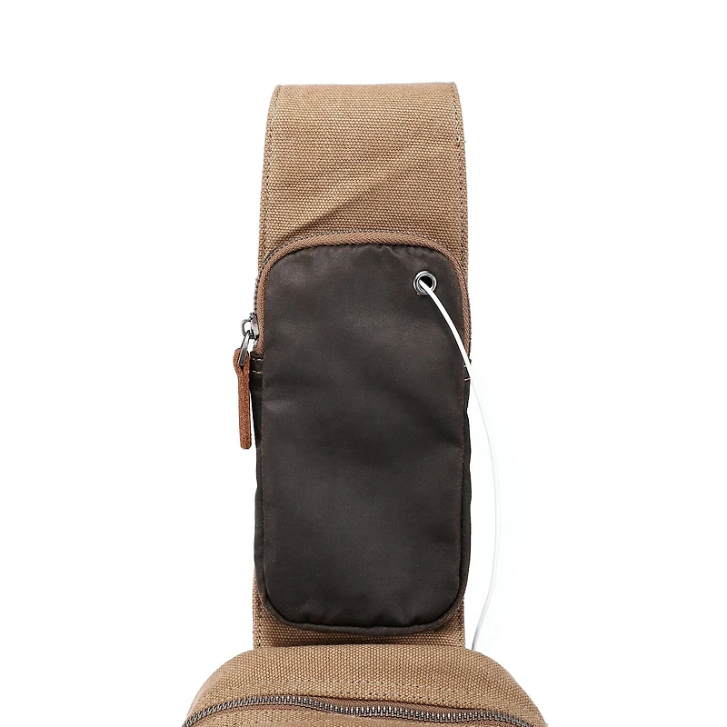 TSD Brand Tapa Sling Bag Unisex Adult Adjustable Straps Backpack
