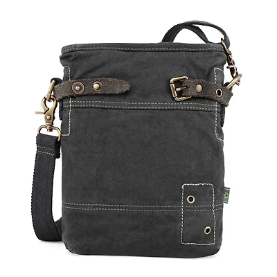 TSD Brand Coastal Zippered Crossbody Messenger Bag