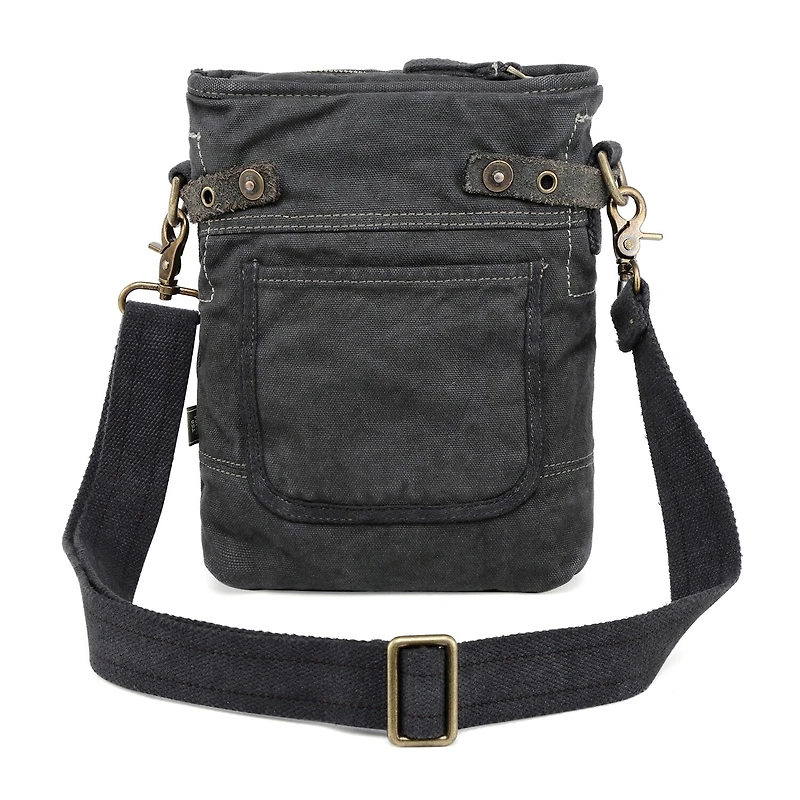 TSD Brand Coastal Zippered Crossbody Messenger Bag