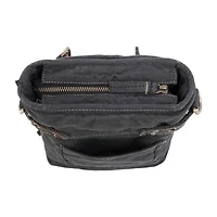 TSD Brand Coastal Zippered Crossbody Messenger Bag