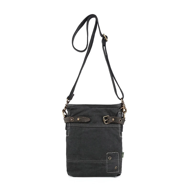 TSD Brand Coastal Zippered Crossbody Messenger Bag