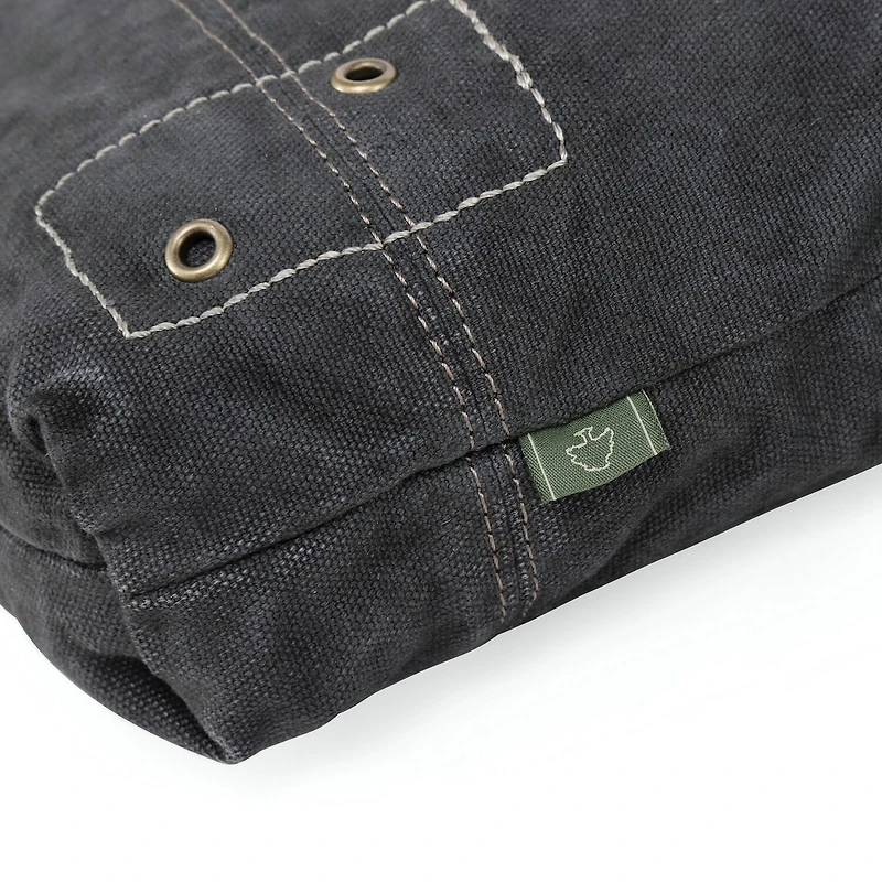 TSD Brand Coastal Zippered Crossbody Messenger Bag