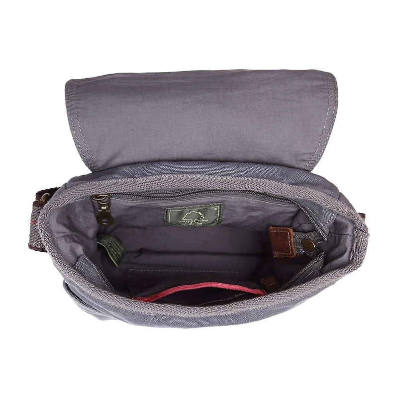 TSD Brand Spring Palm Crossbody Messenger Bag