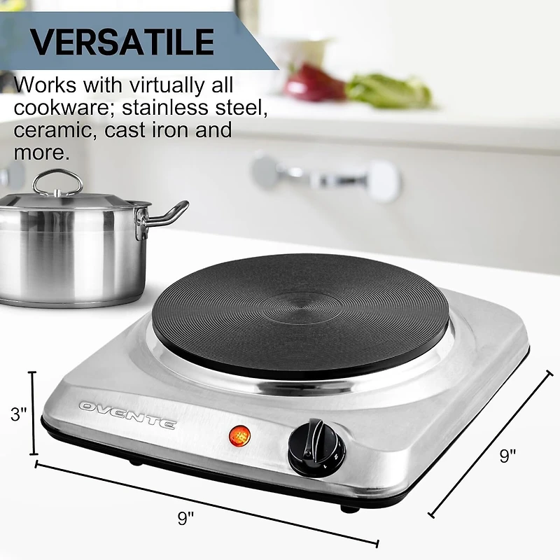 Ovente Cast - Iron Electric Burner