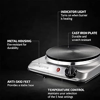 Ovente Cast - Iron Electric Burner