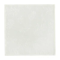 Threadmade Elegant Woven Leaves Set 8-pc. Napkins