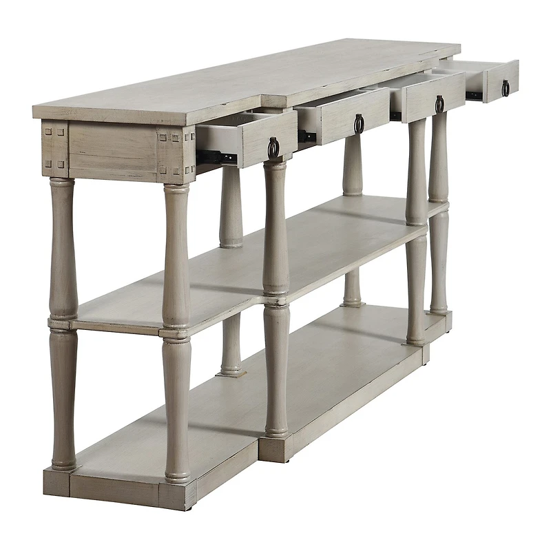 Stylecraft Wilshire 4-Drawer Console Table