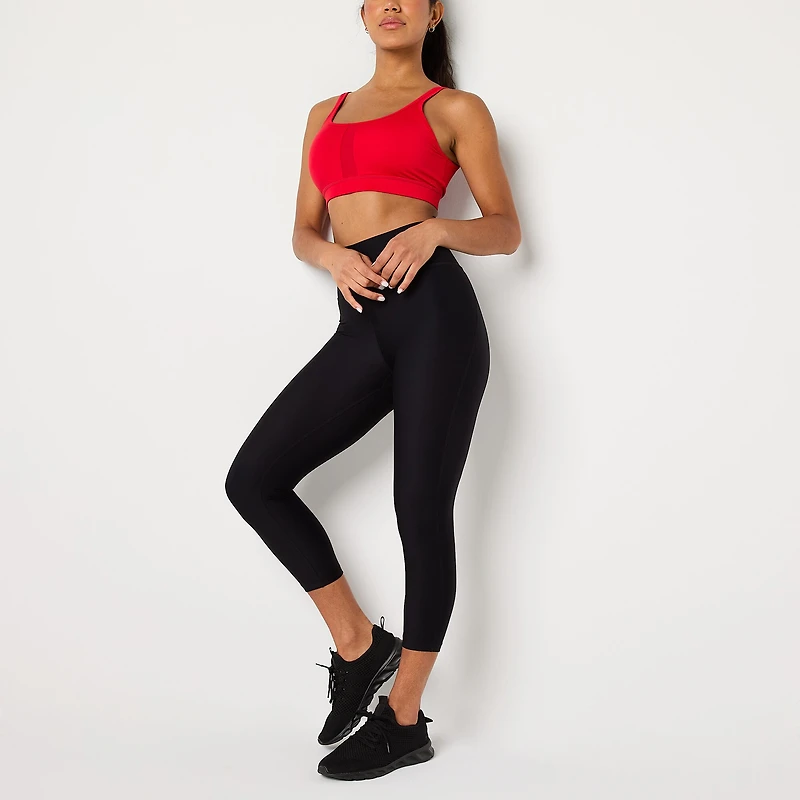 Xersion EverContour+ Womens High Rise 21" Cropped Legging