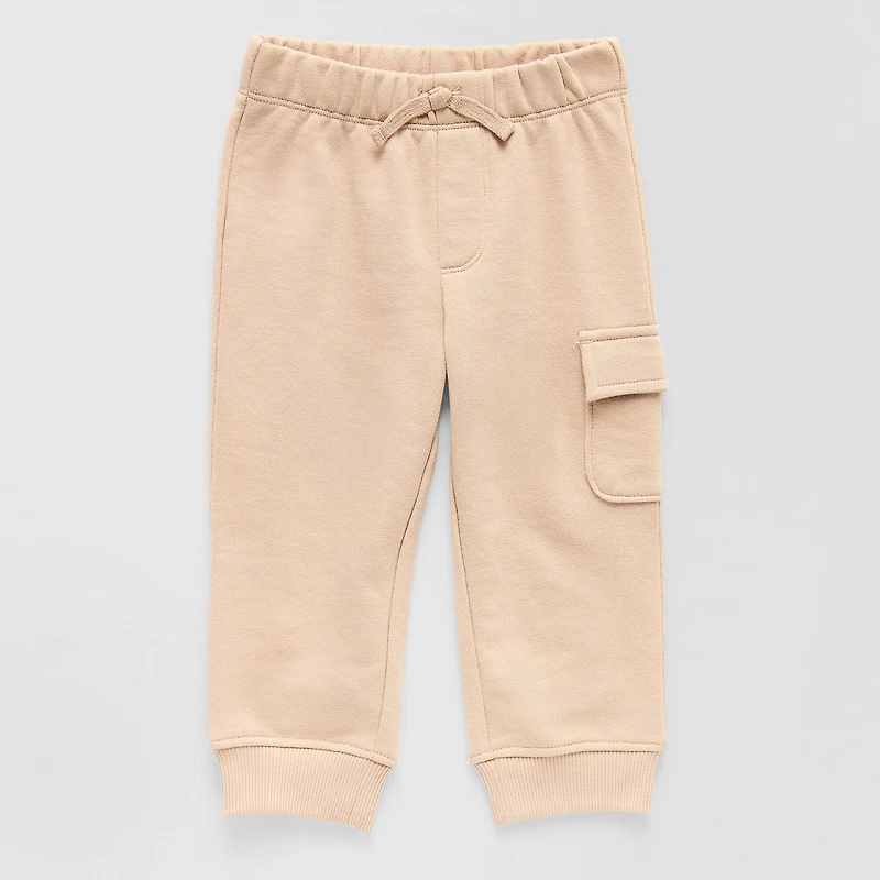 Okie Dokie Baby Boys Cuffed Regular Fit Jogger Pant