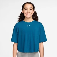 Nike Dri-Fit One Big Kid Girls Crew Neck Short Sleeve Active T-Shirt