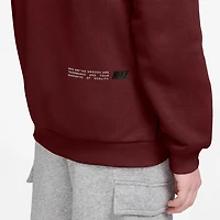 Nike Club Big Kid Unisex Long Sleeve Fleece Active Hoodie