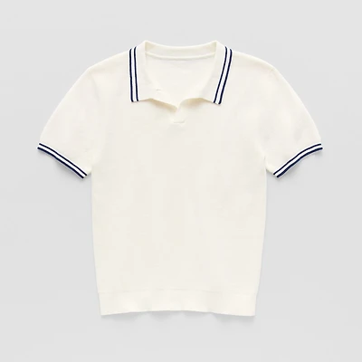 Thereabouts Little & Big Kid Boys Short Sleeve Regular Fit Polo Shirt
