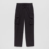 Thereabouts Pull-On Little & Big Kid Boys Adjustable Waist Straight Cargo Pant