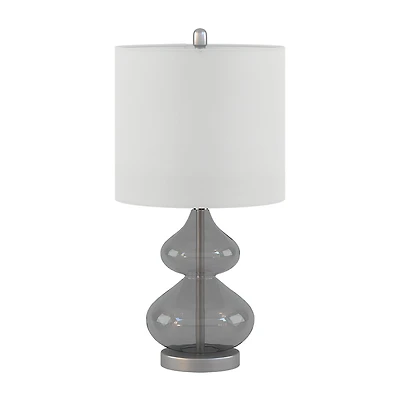 510 Design Ellipse Set of 2 Curved Glass Table Lamps