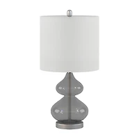 510 Design Ellipse Set of 2 Curved Glass Table Lamps
