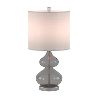 510 Design Ellipse Set of 2 Curved Glass Table Lamps