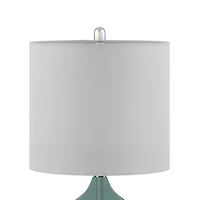 510 Design Ellipse Set of 2 Curved Glass Table Lamps