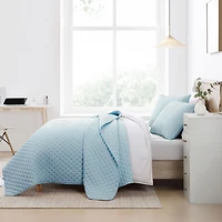 Swift Home Wrinkle Resistant Quilt Set