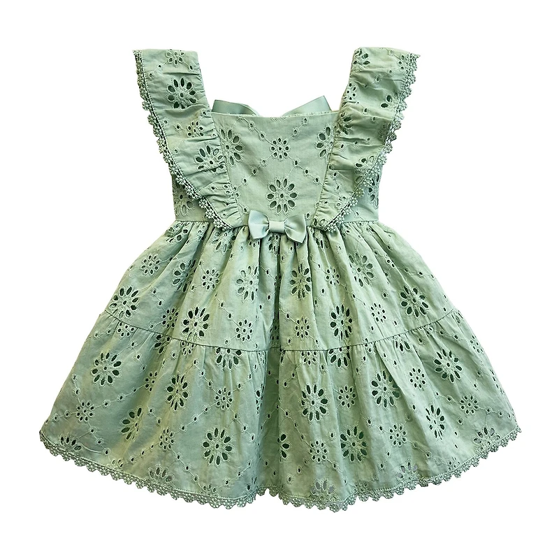 Blueberi Boulevard Toddler Girls Sleeveless A-Line Dress