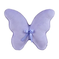 INK+IVY Kids Purple Butterfly Throw Pillow