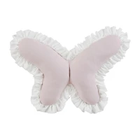INK+IVY Kids Ruffled Butterfly Throw Pillow