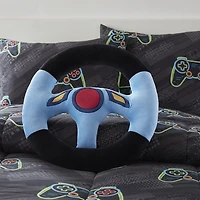 INK+IVY Kids Steering Wheel Throw Pillow