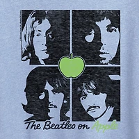 January 2025 Beatles Grid Womens Crew Neck Short Sleeve Classic Fit The Graphic T-Shirt