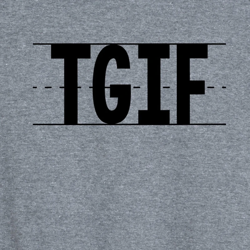 Teacher Tgif Womens Crew Neck Sleeveless Tank Top