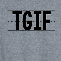 Teacher Tgif Womens Crew Neck Sleeveless Tank Top