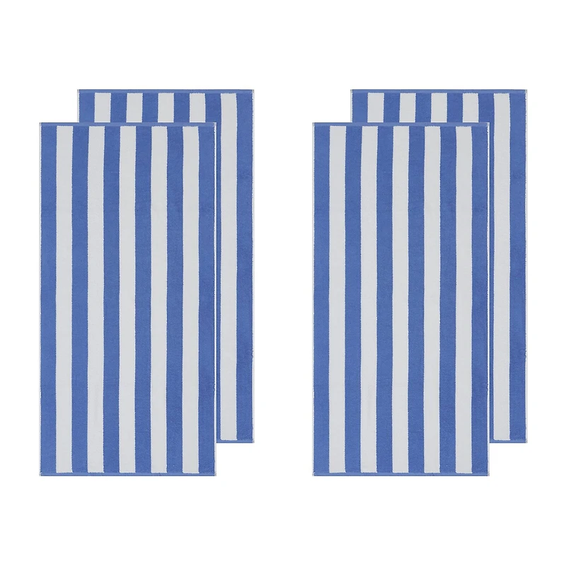 Oceanfront Resort Classic Cabana Stripe 4-pc. Beach Towel