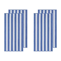 Oceanfront Resort Classic Cabana Stripe 4-pc. Beach Towel