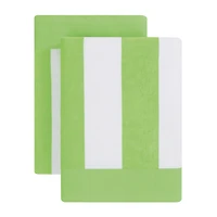 Oceanfront Resort Cabana Stripe Jacquard 2-pc. Beach Towel