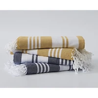Oceanfront Resort Salty Stripe Turkish Sand Free 4-pc. Beach Towel
