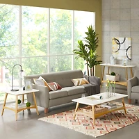 Madison Park Avalon Living Room Collection Storage Coffee Table