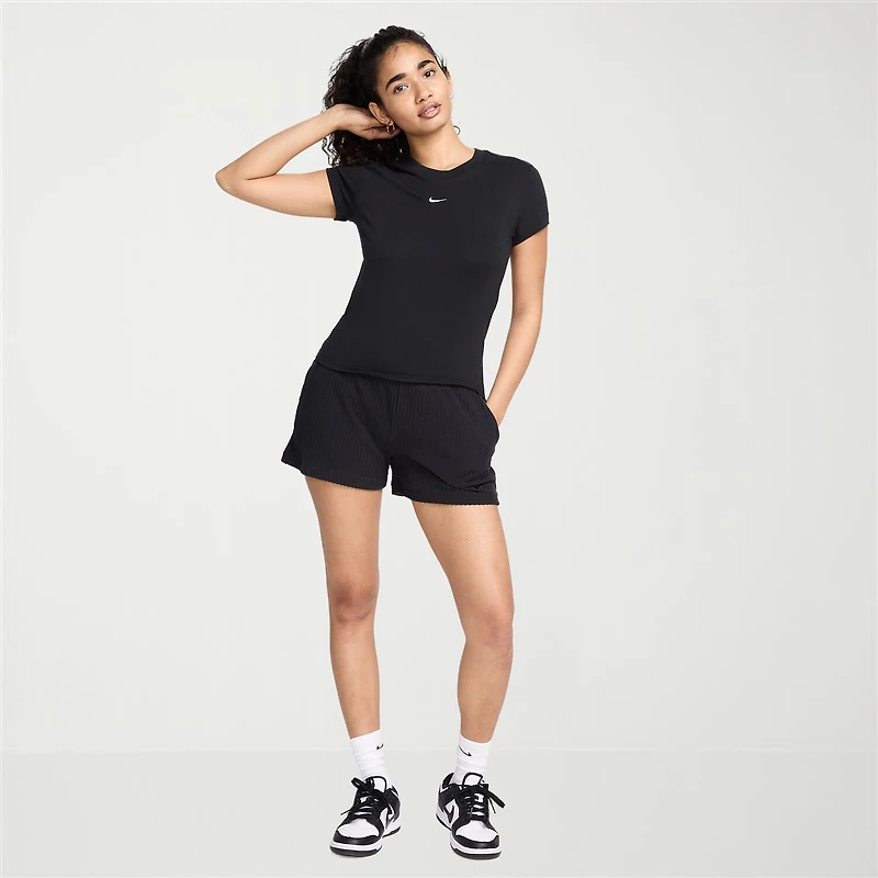 Nike Womens Crew Neck Short Sleeve T-Shirt