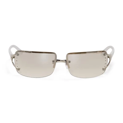Mixit Rimless Womens UV Protection Sunglasses