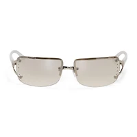 Mixit Rimless Womens UV Protection Sunglasses