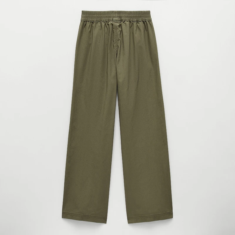 Thereabouts Little & Big Kid Girls Stretch Fabric Mid Rise Straight Cargo Pant