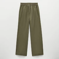 Thereabouts Little & Big Kid Girls Stretch Fabric Mid Rise Straight Cargo Pant