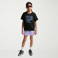 Nike Big Kid Unisex Crew Neck Short Sleeve Regular Fit Graphic T-Shirt