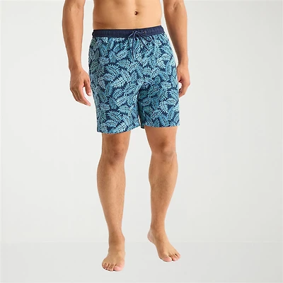 Free Country Mens 7" Camouflage Swim Trunks