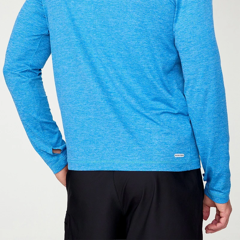Free Country Sun Free Mens Long Sleeve Swim Shirt