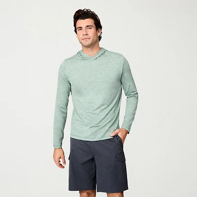 Free Country Sun Mens Long Sleeve Swim Shirt