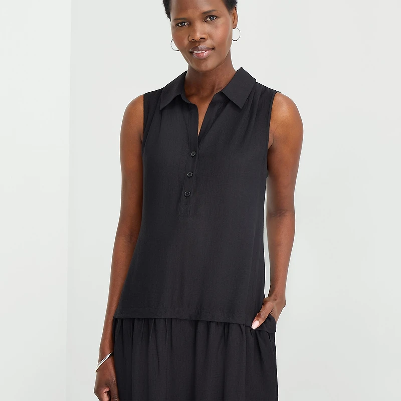 52seven Womens Sleeveless Midi Drop Waist Dress